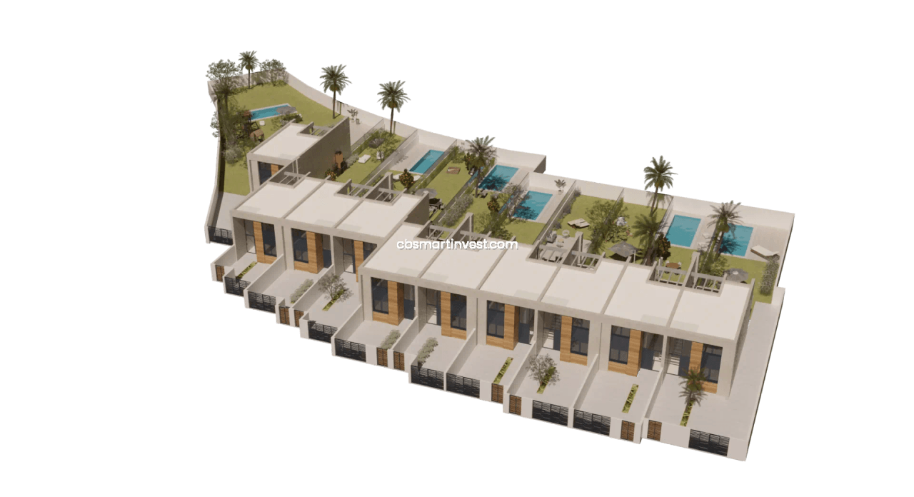 Terraced Houses in Alfaz Del Pi / L'alfàs Del Pi, Alicante