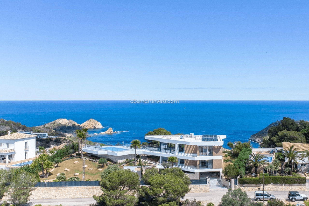 Fantástica villa de lujo con vistas panorámicas al mar