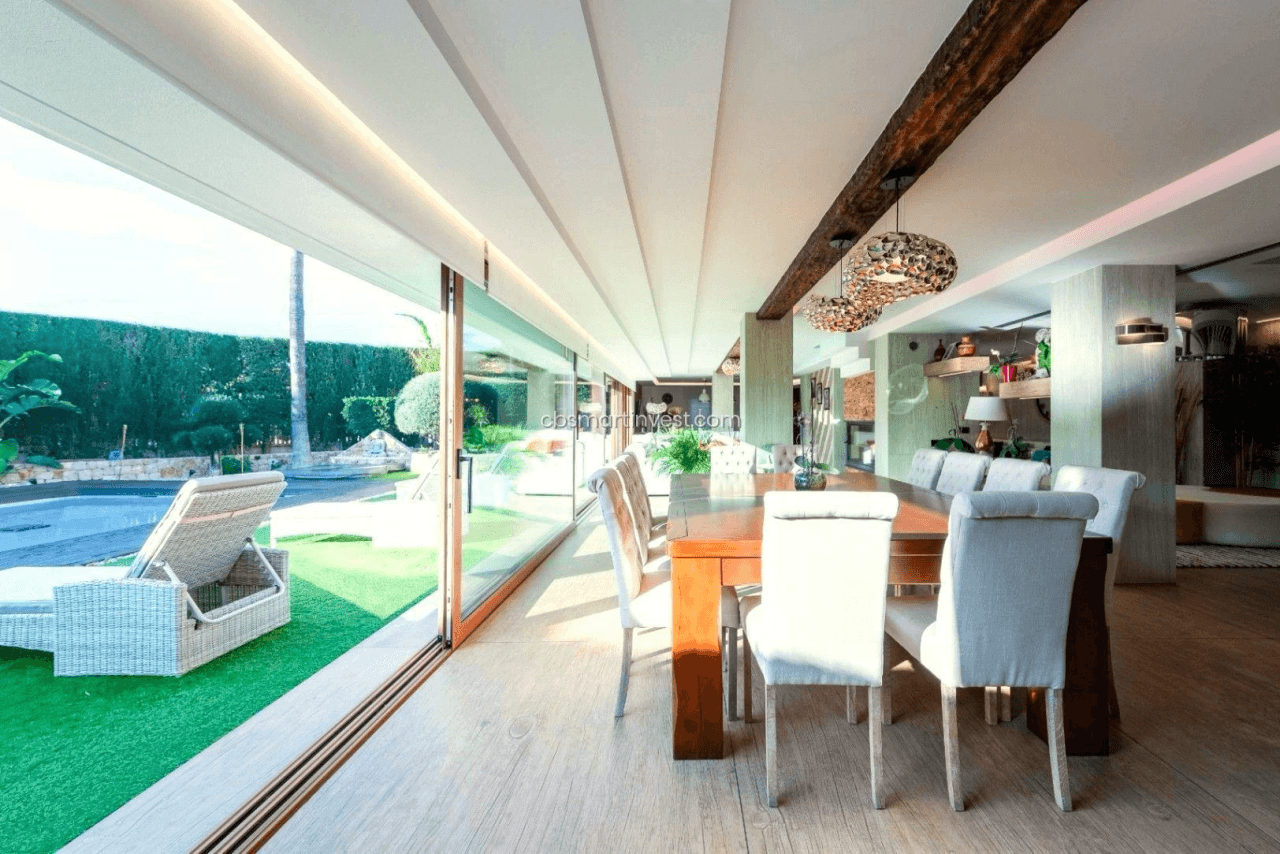 Amplia villa con comodidades excepcionales