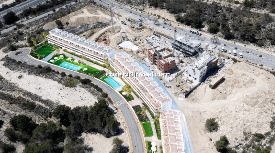 Apartamentos y duplex de obra nueva en Finestrat