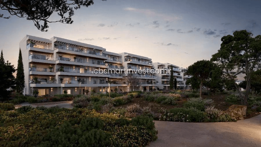 Nuevo complejo residencial a poca distancia del mar