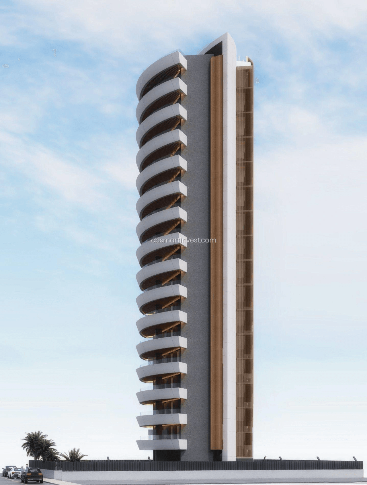 Obra nueva en Calpe. Apartamentos de lujo en segunda línea del mar.