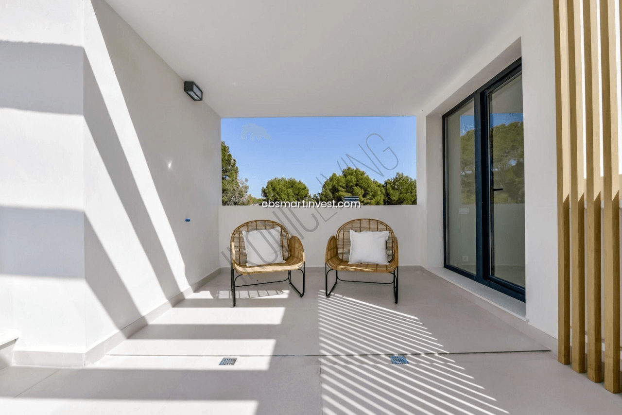 Villa moderna lista para entrar a vivir