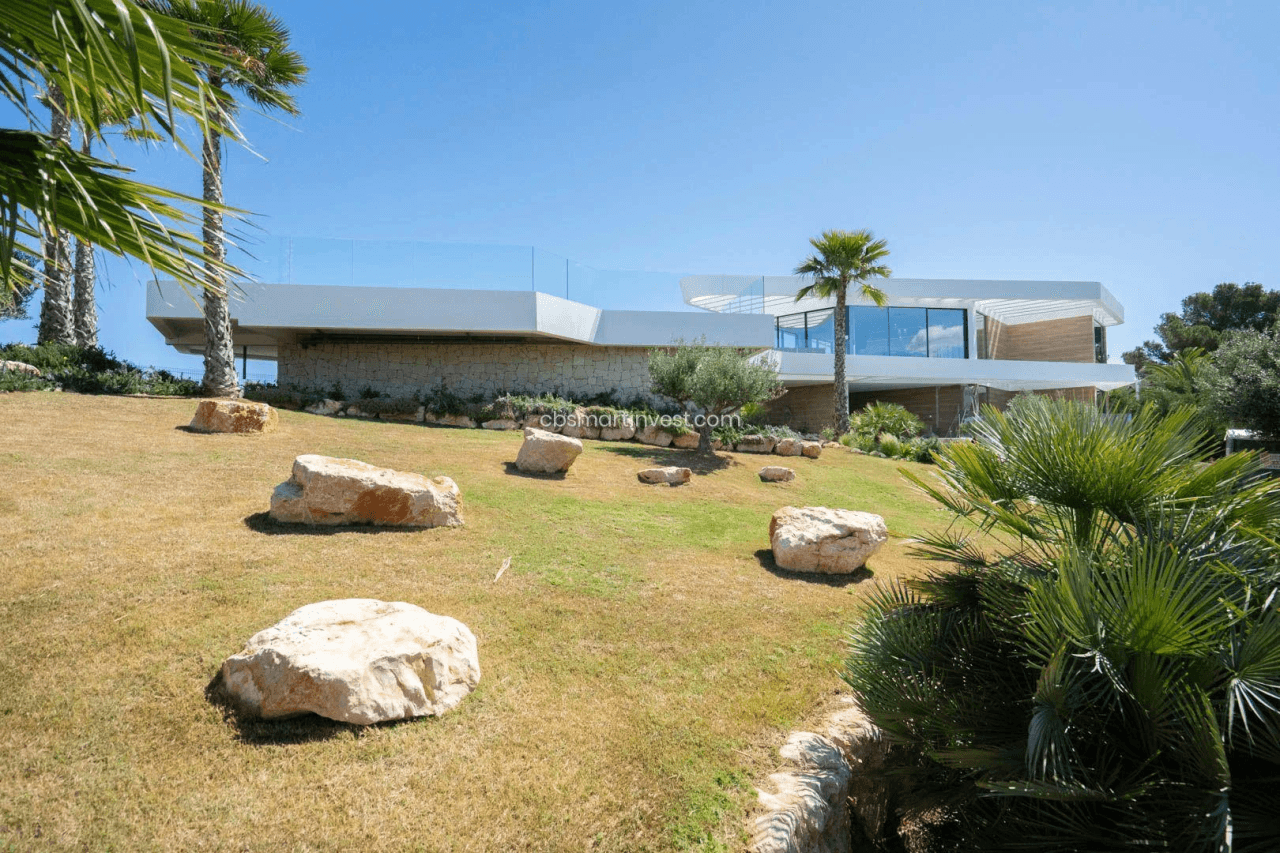 Fantástica villa de lujo con vistas panorámicas al mar