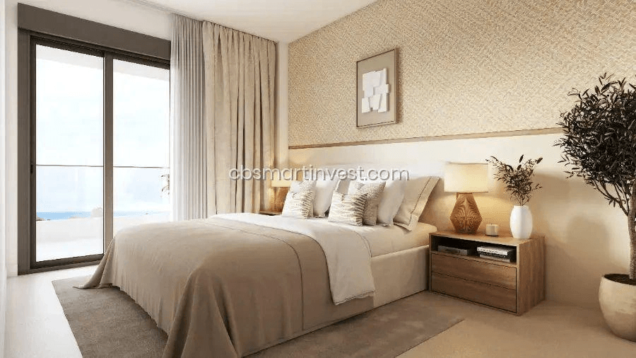 Nuevo complejo residencial a poca distancia del mar