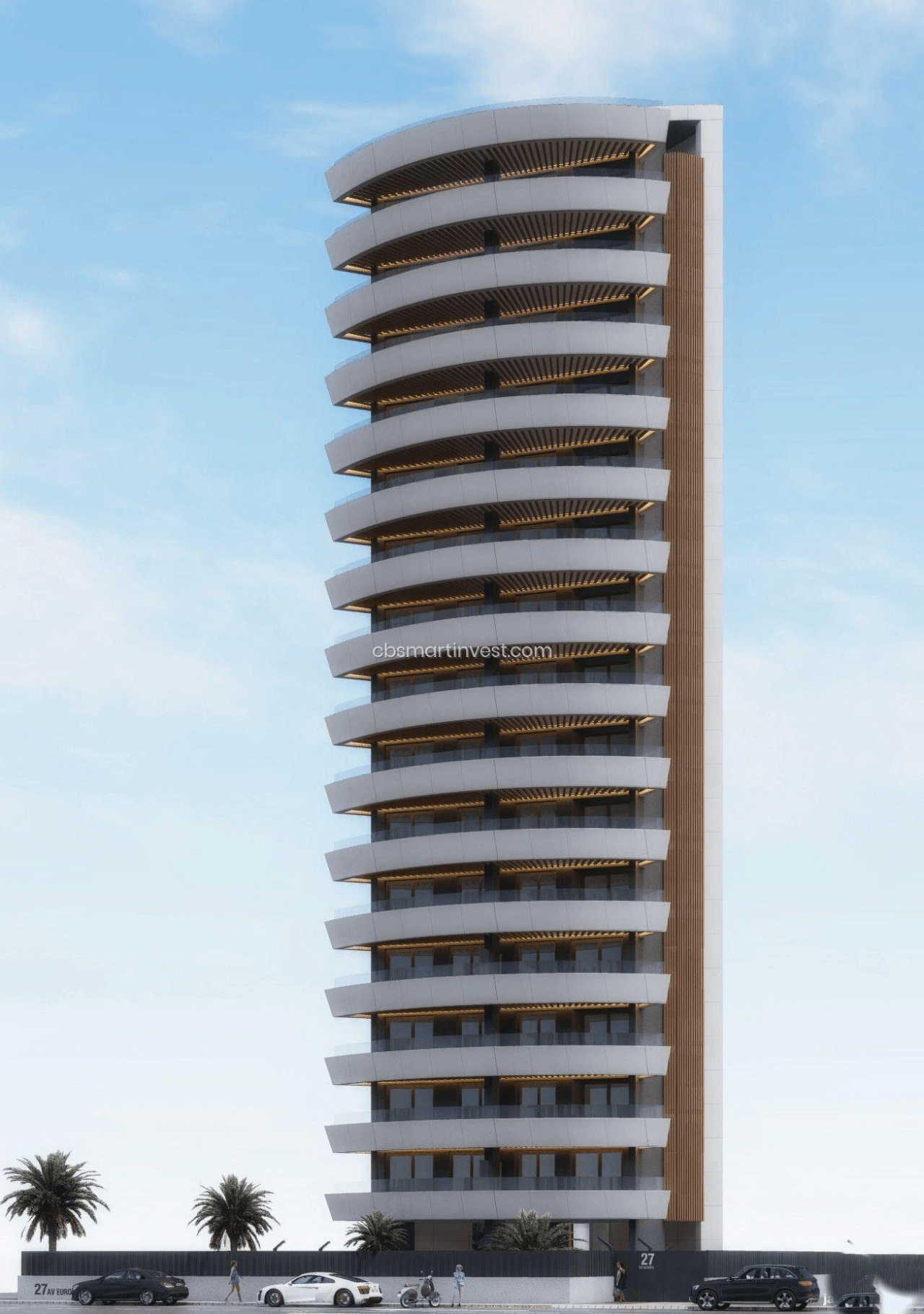 Obra nueva en Calpe. Apartamentos de lujo en segunda línea del mar.