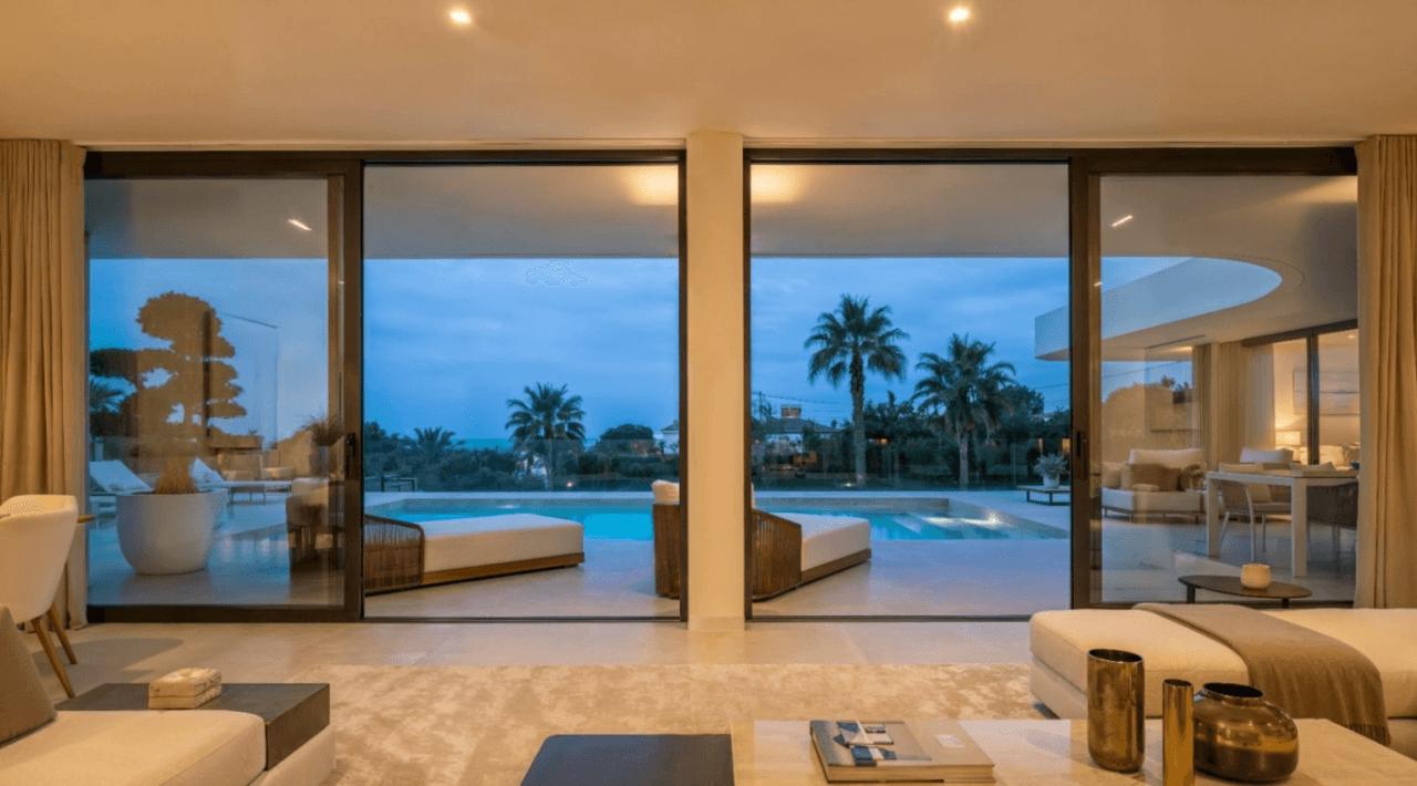 Única villa en una sola planta con vistas al Peñón de Calpe