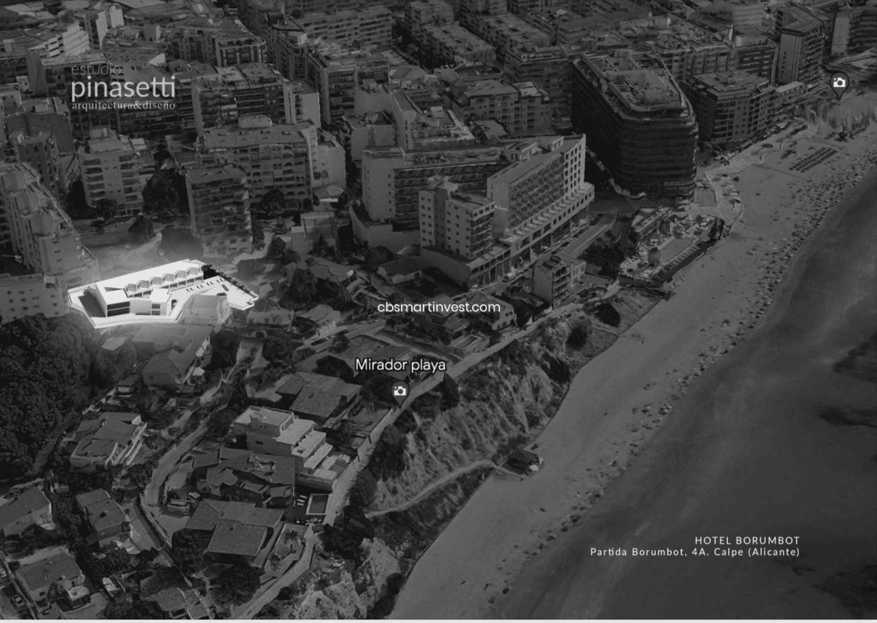 Parcela con proyecto de Hotel
