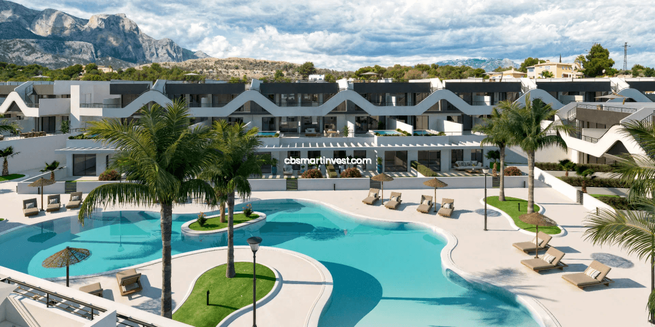 Exclusivos apartamentos de obra nueva en Alfaz del Pi