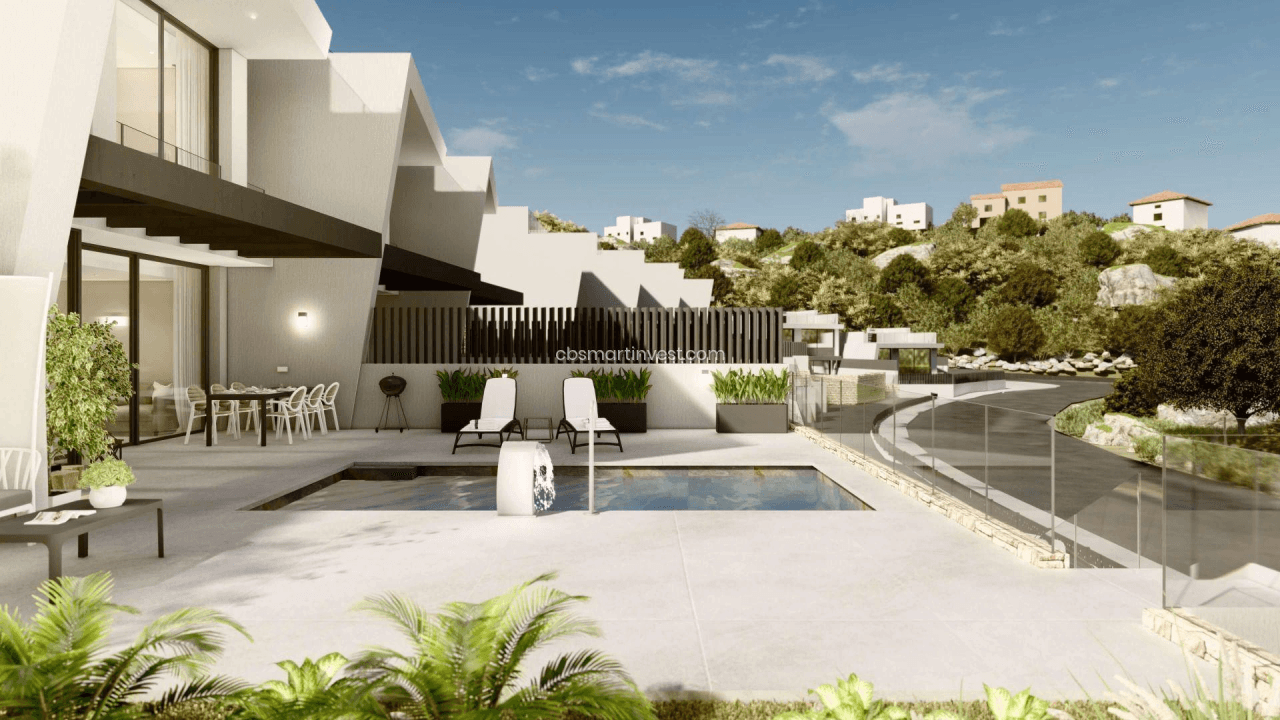 Obra nueva en Calpe con vistas al mar