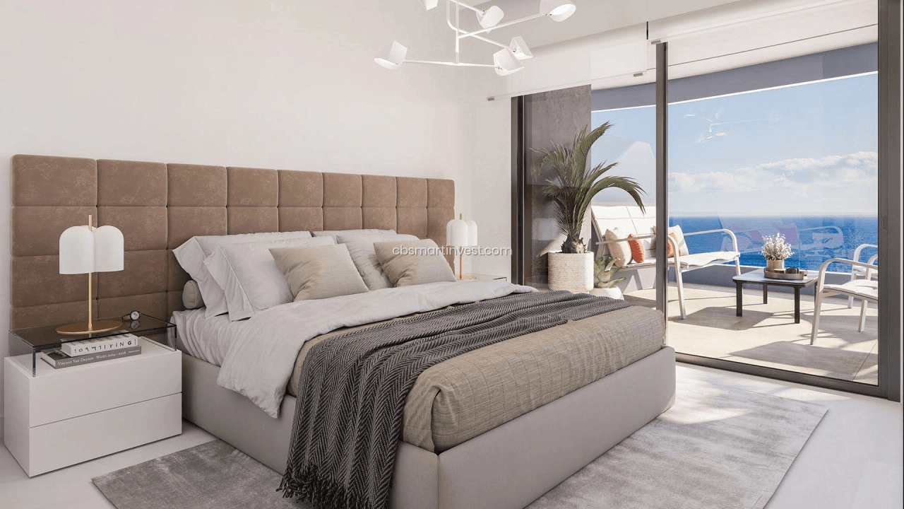 Aticos dúplex en primera línea de playa en La Fossa, Calpe