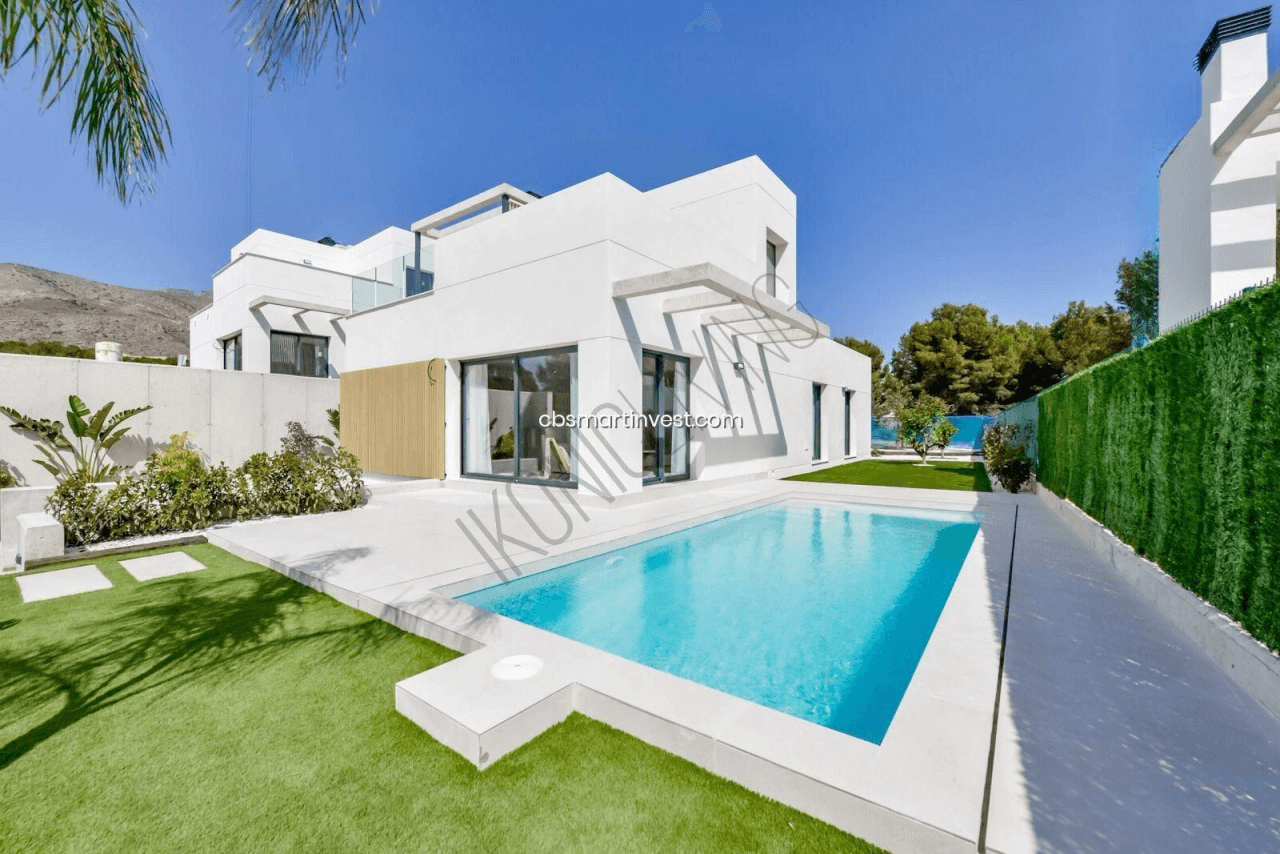 Villa moderna lista para entrar a vivir