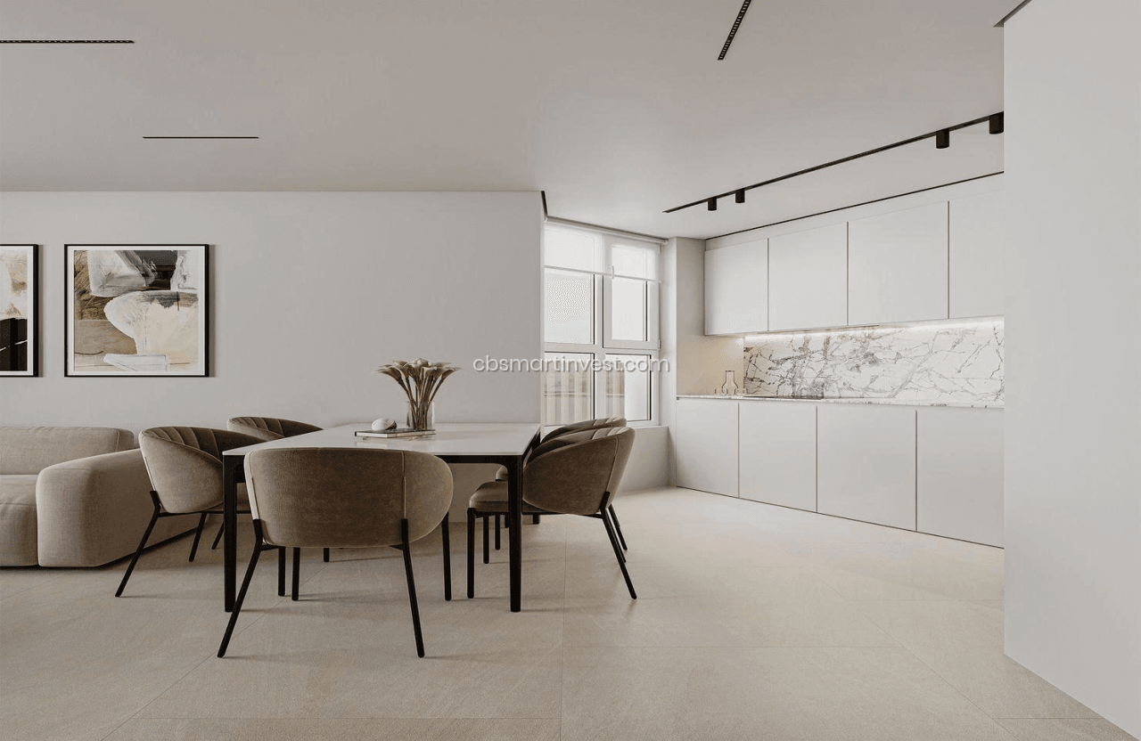 Obra nueva en Calpe. Apartamentos de lujo en segunda línea del mar.