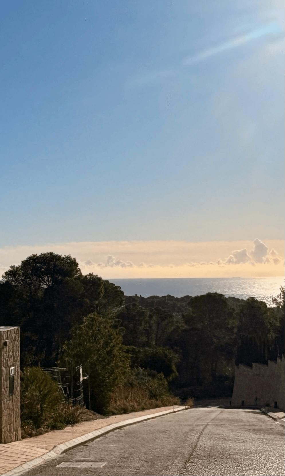 Exclusiva parcela con vistas al mar