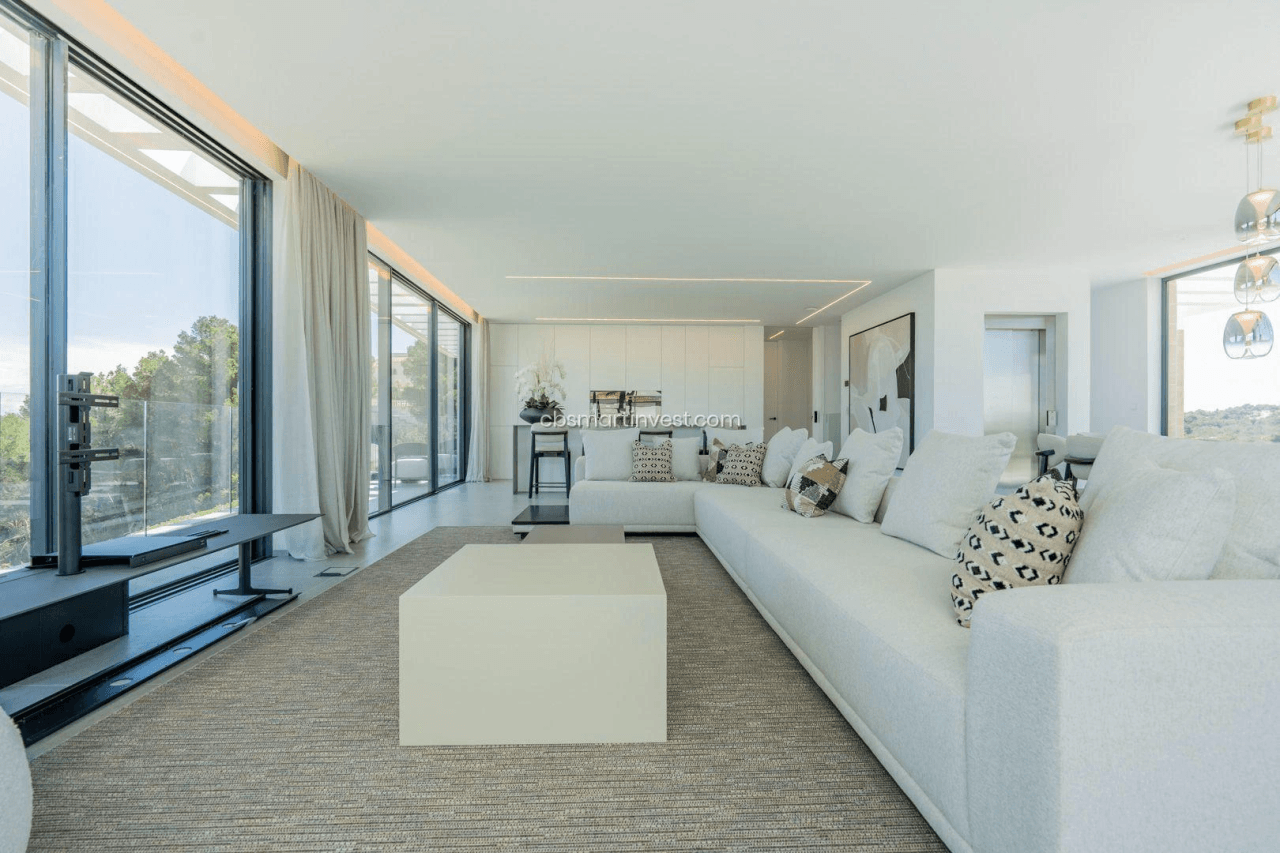 Fantástica villa de lujo con vistas panorámicas al mar