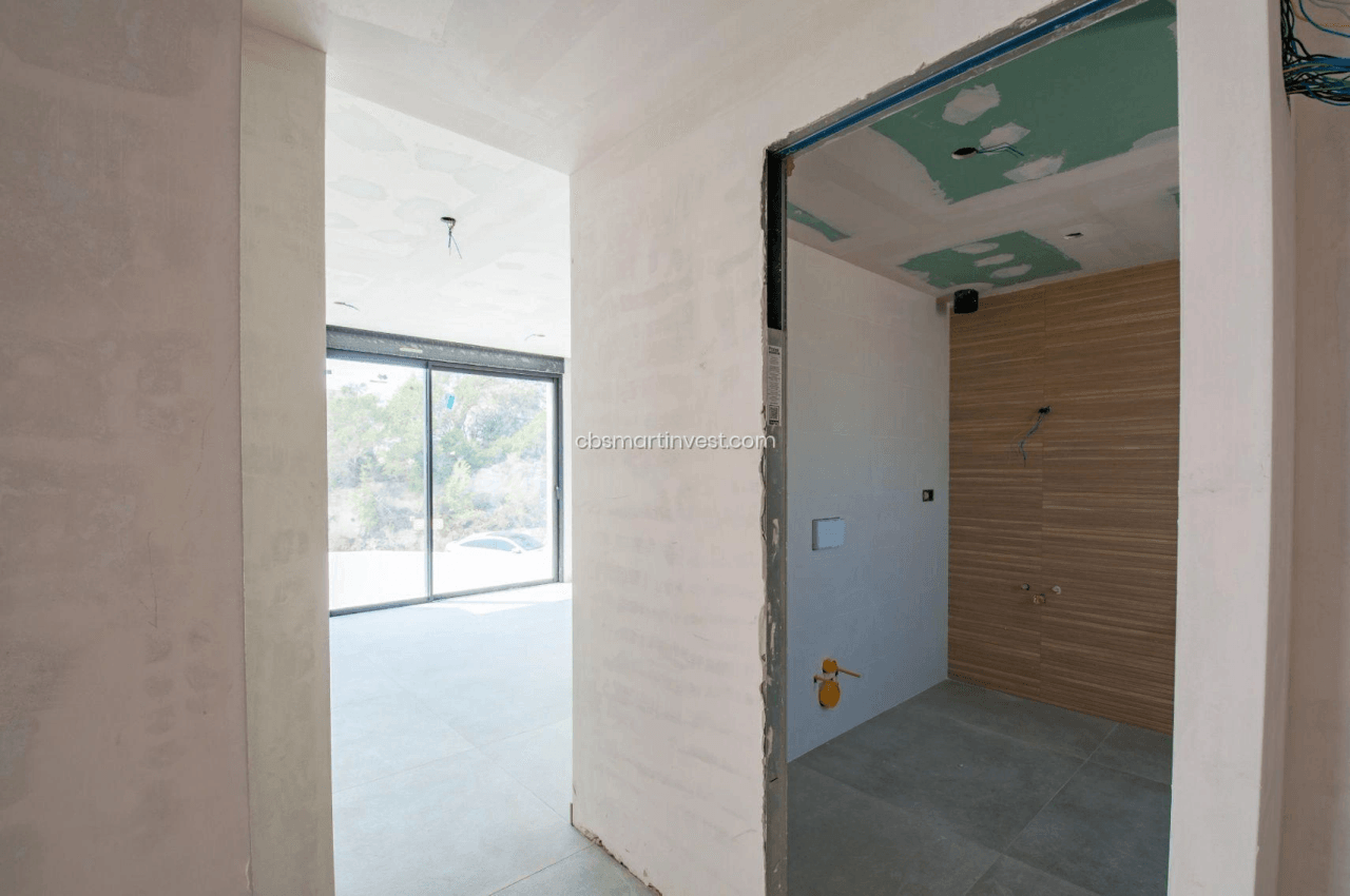 ¡En construcción! Villa de lujo con vistas al mar