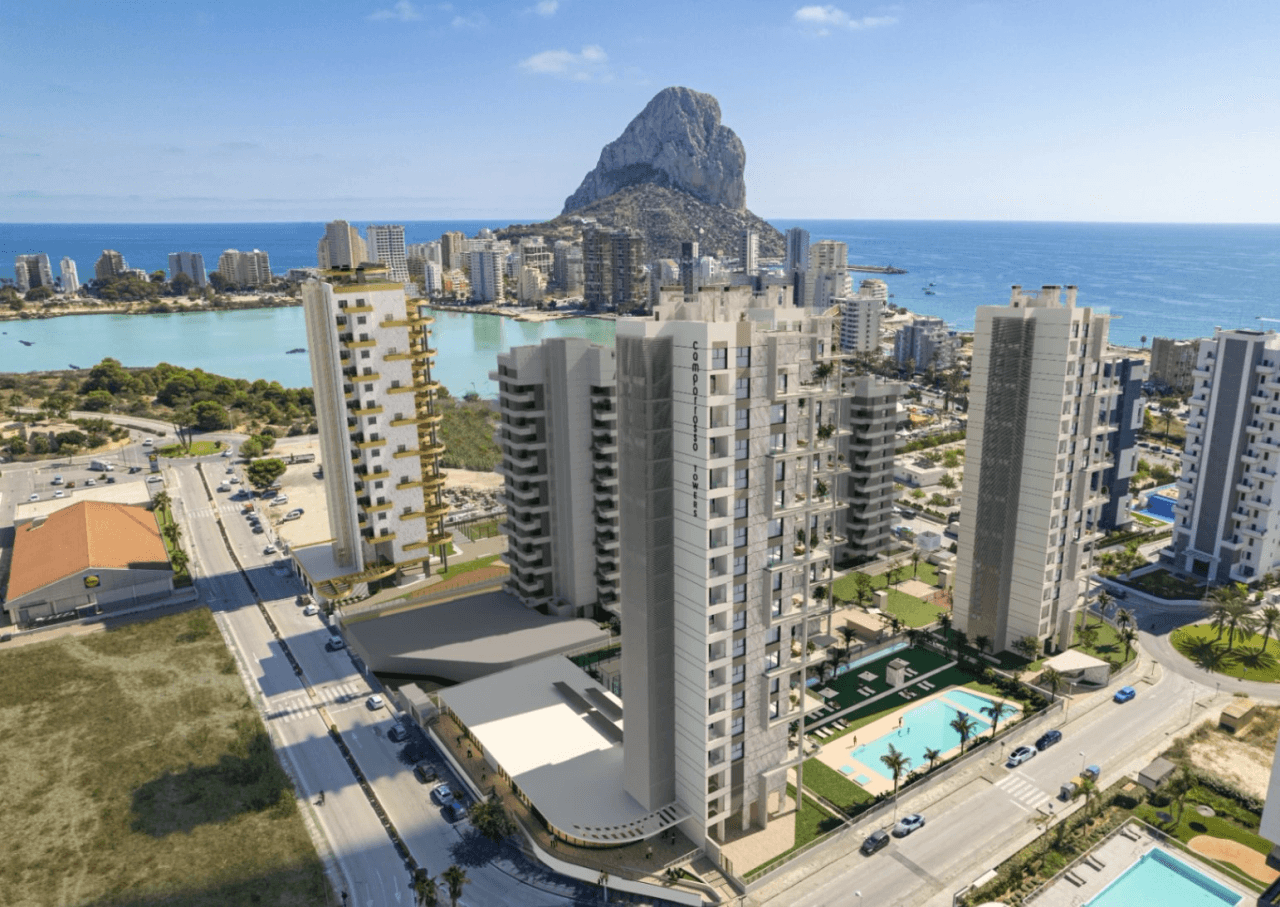 Nuevos apartamentos de lujo con vistas panorámicas
