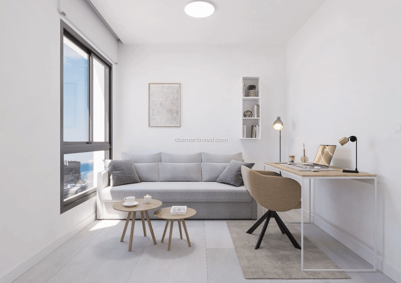 Apartamentos y áticos dúplex en primera línea de playa en La Fossa, Calpe