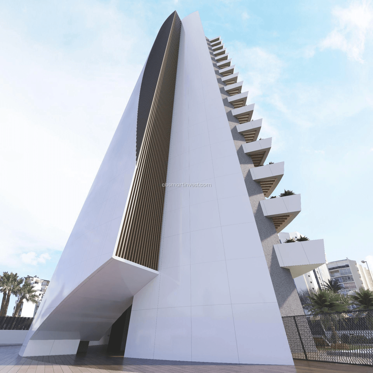 Obra nueva en Calpe. Atico de lujo en segunda línea del mar