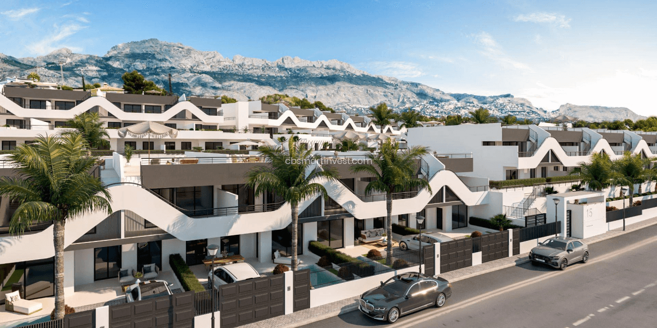 Exclusivos apartamentos de obra nueva en Alfaz del Pi