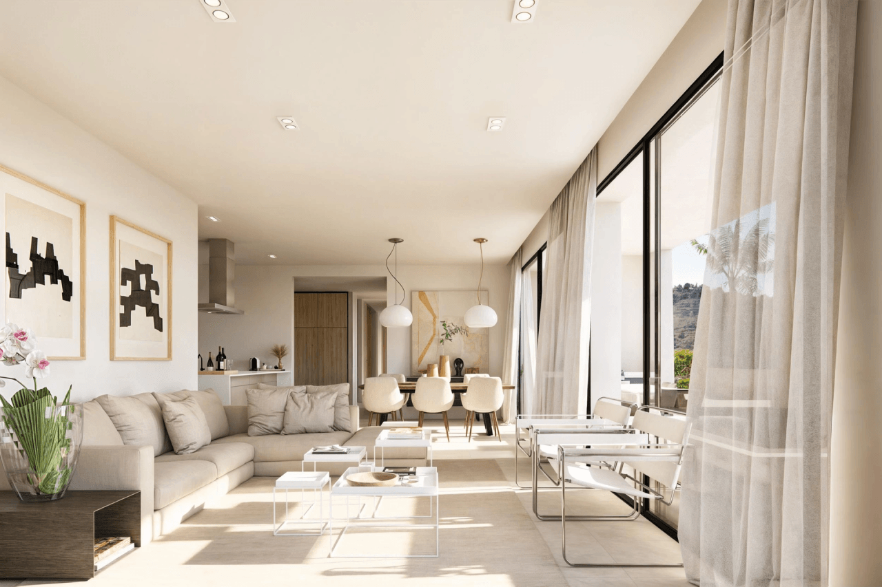 Villa independiente con acabados de lujo y vistas panorámicas en Calpe