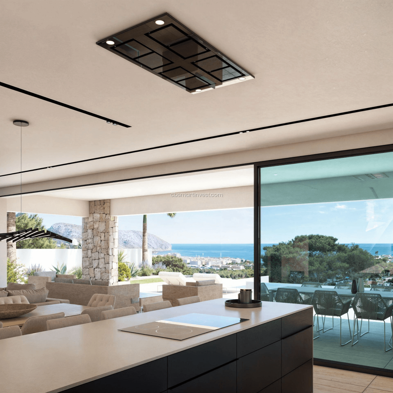 Exclusiva villa moderna a solo pasos del mar y del centro de Moraira