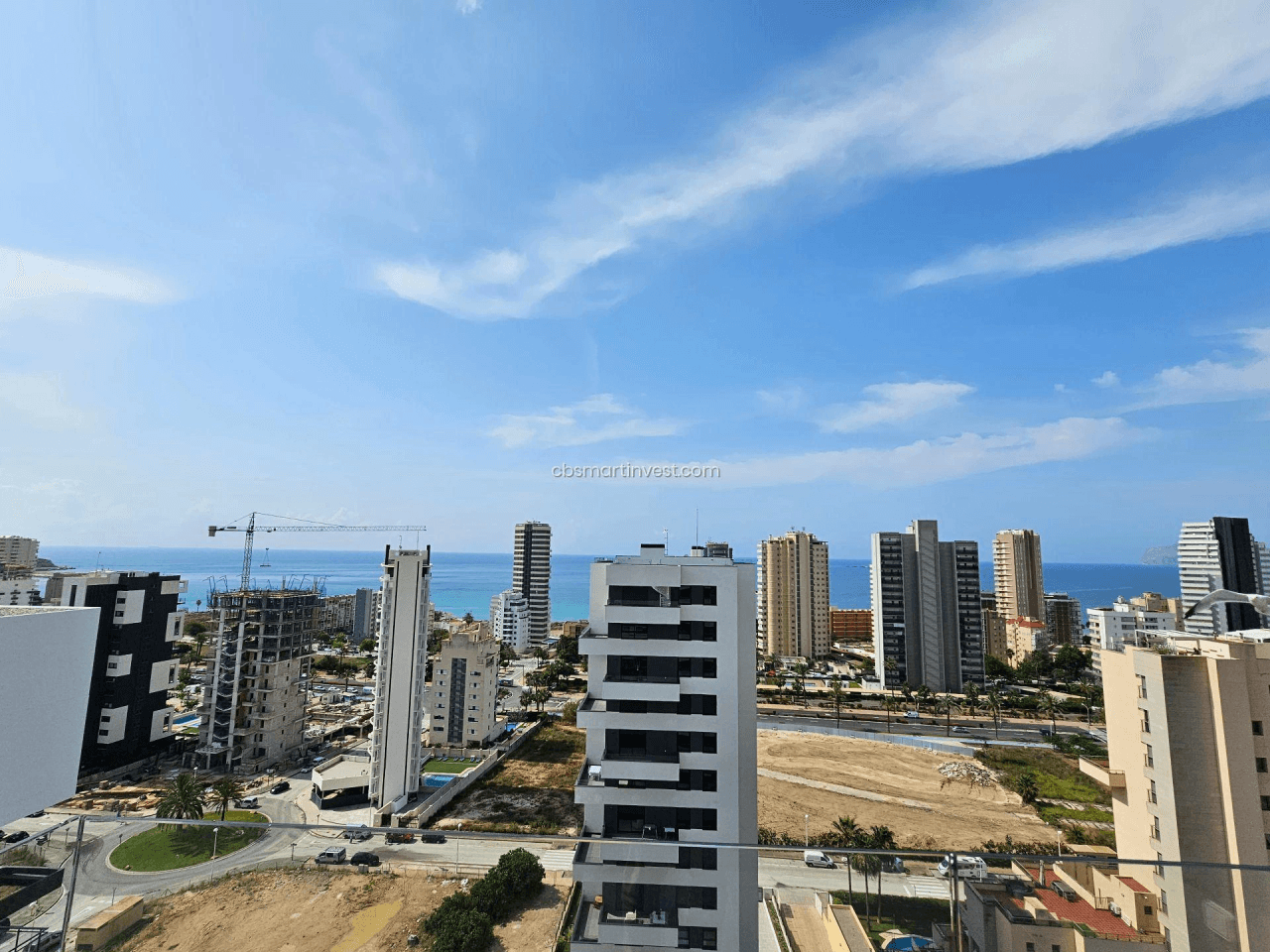Ático a estrenar con vistas panoramicas de Calpe y el mar
