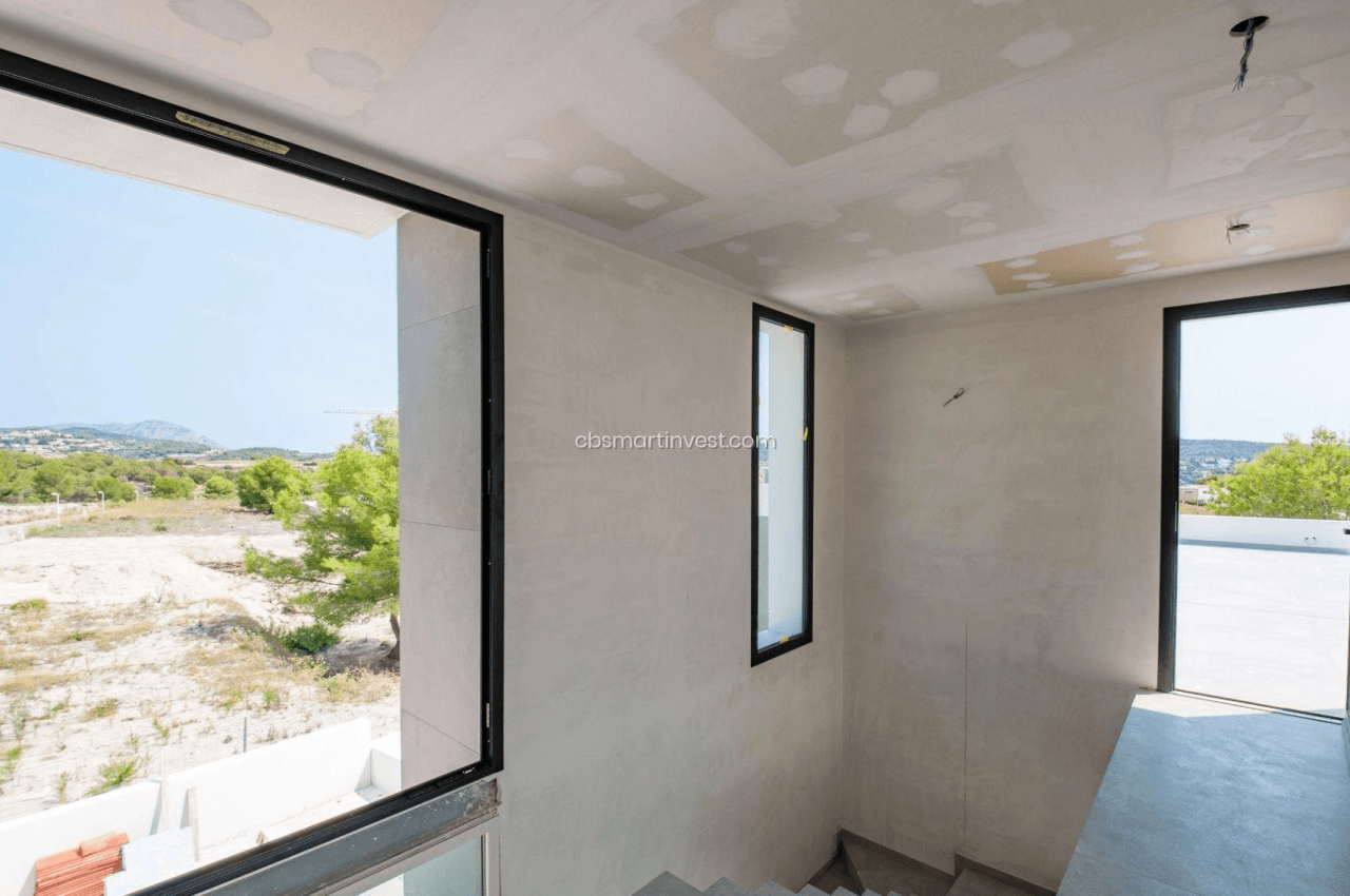 ¡En construcción! Villa de lujo con vistas al mar