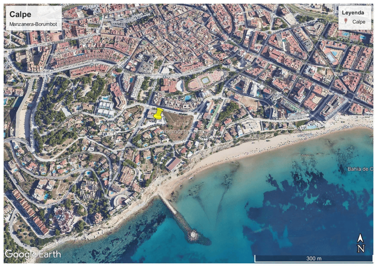 Solar urbano en venta en el corazón de Calpe