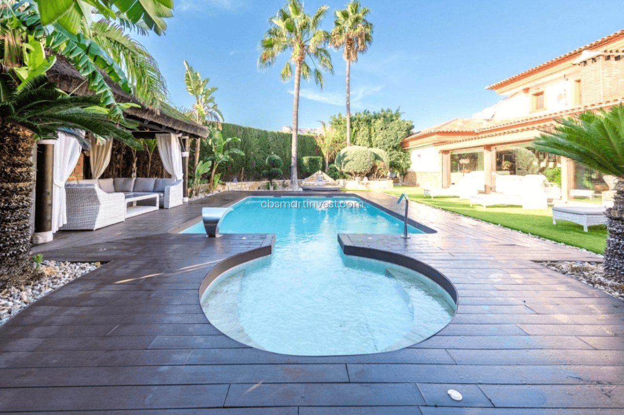 Amplia villa con comodidades excepcionales