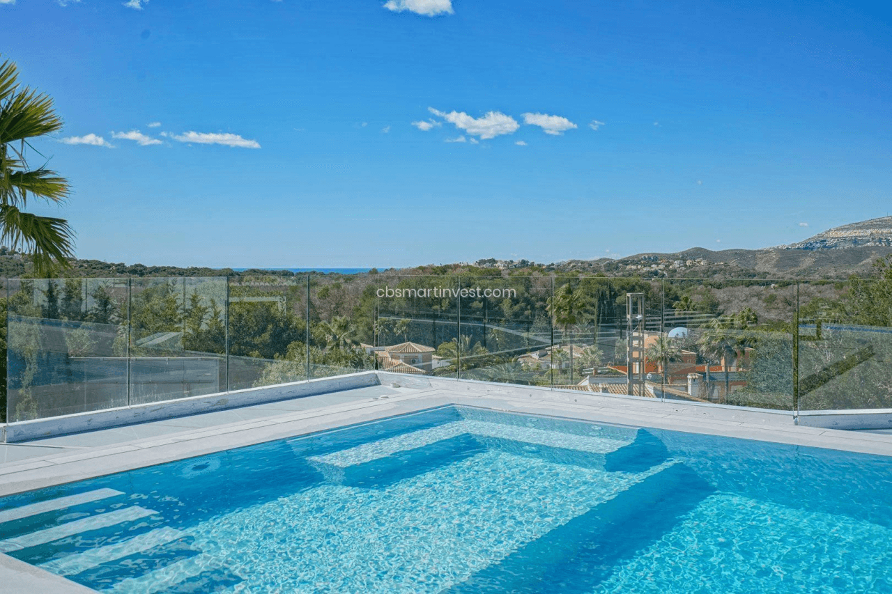 Fantástica villa de lujo con vistas panorámicas al mar