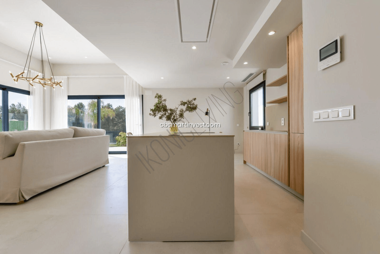 Villa moderna lista para entrar a vivir