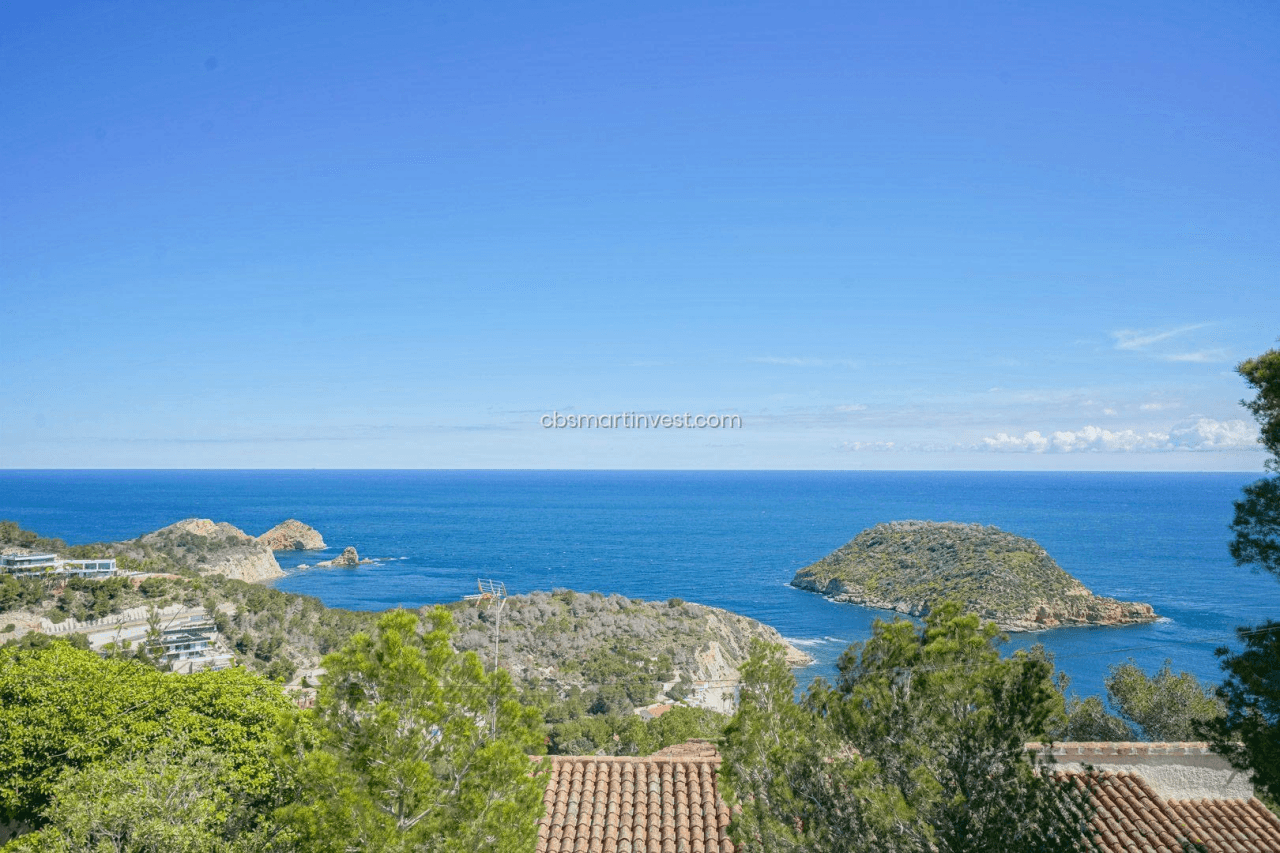 Fantástica villa de lujo con vistas panorámicas al mar