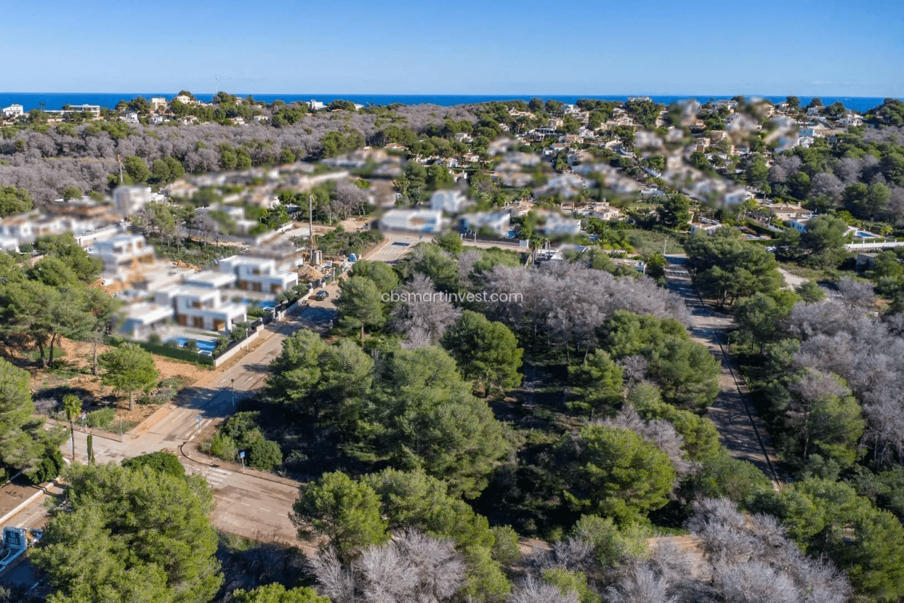Proyecto villa moderna en una exclusiva urbanización en Jávea