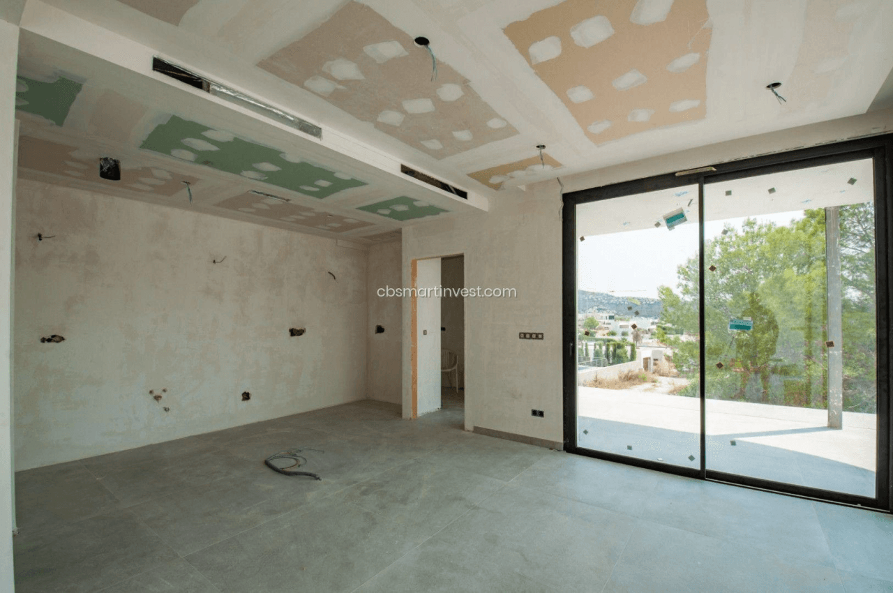 ¡En construcción! Villa de lujo con vistas al mar