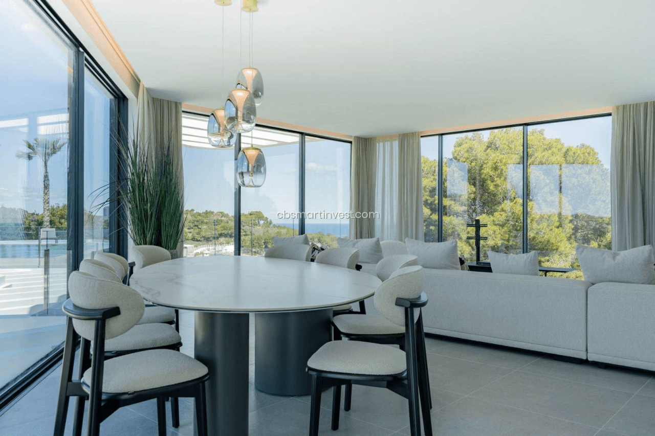 Fantástica villa de lujo con vistas panorámicas al mar
