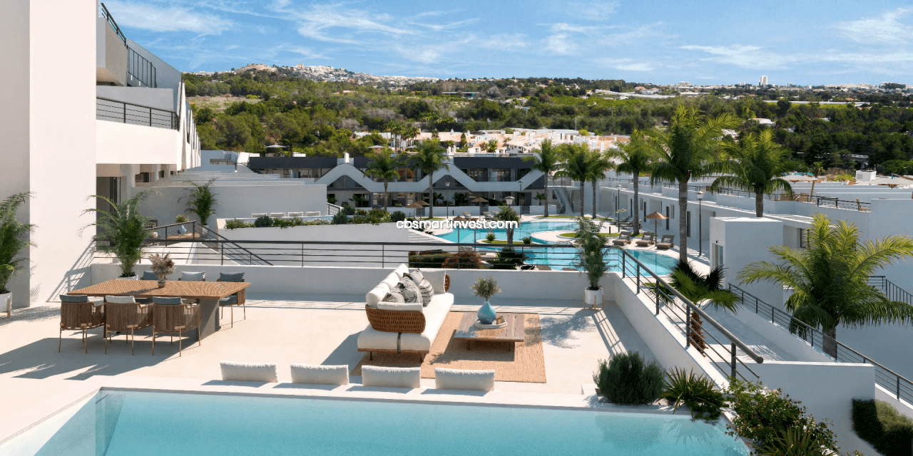 Exclusivos apartamentos de obra nueva en Alfaz del Pi