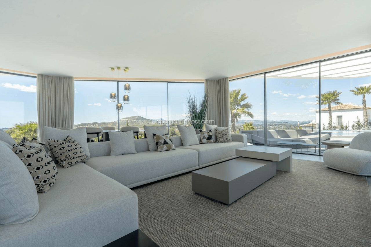 Fantástica villa de lujo con vistas panorámicas al mar
