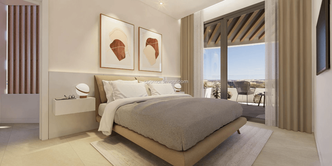 Obra nueva en Calpe. Apartamentos de lujo en segunda línea del mar.