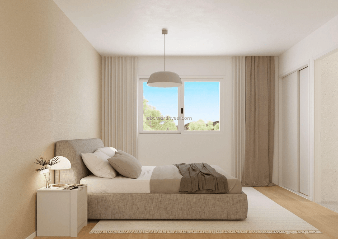 Casas adosadas de obra nueva cerca de las playas de Benidorm