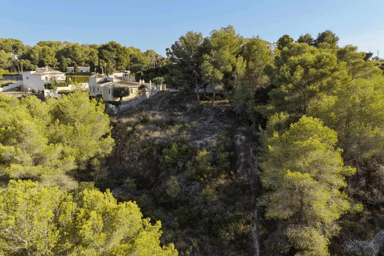 Land en venta en Moraira