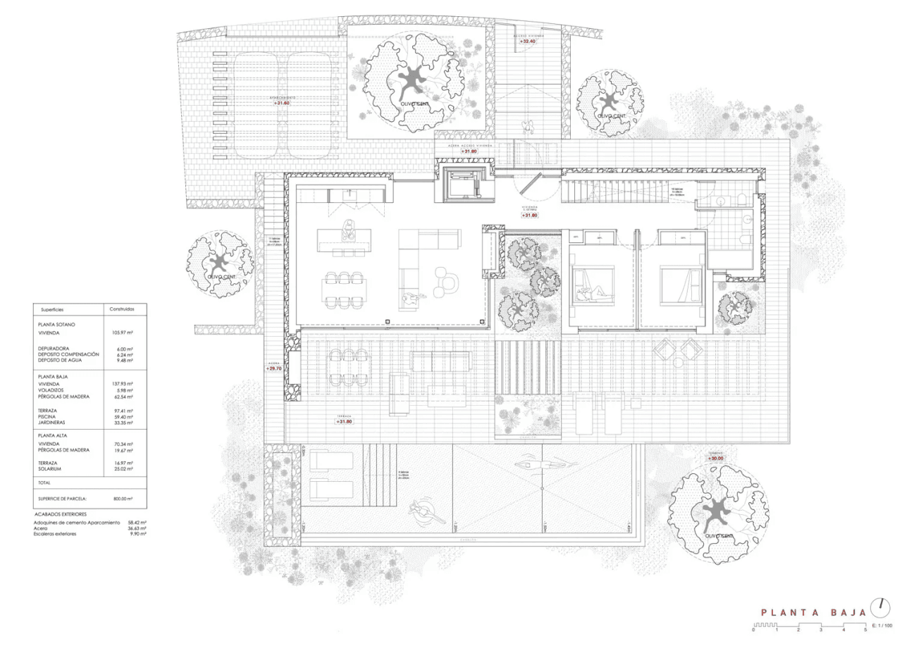 Chalet/Villa en venta en Benissa