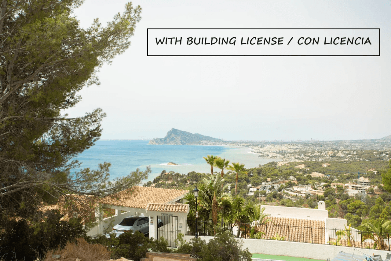 Land en venta en Altea