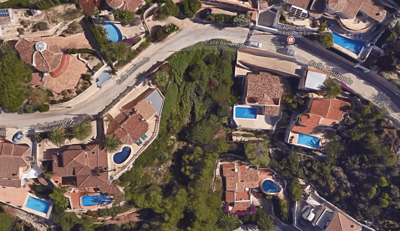 Land en venta en Moraira