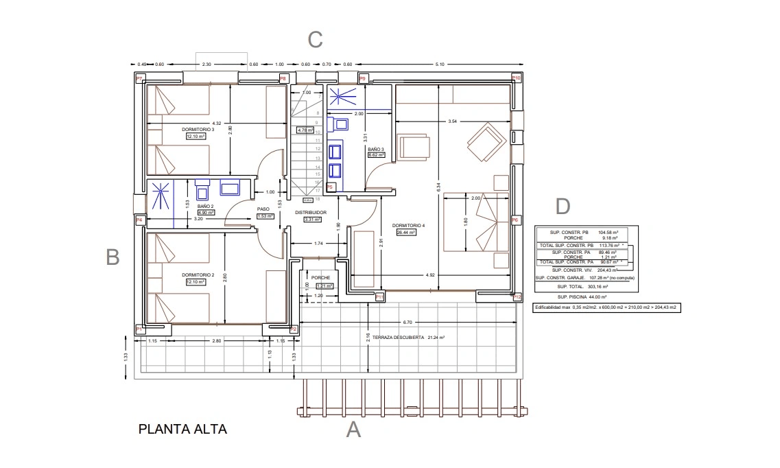 Chalet/Villa en venta en Alcalali