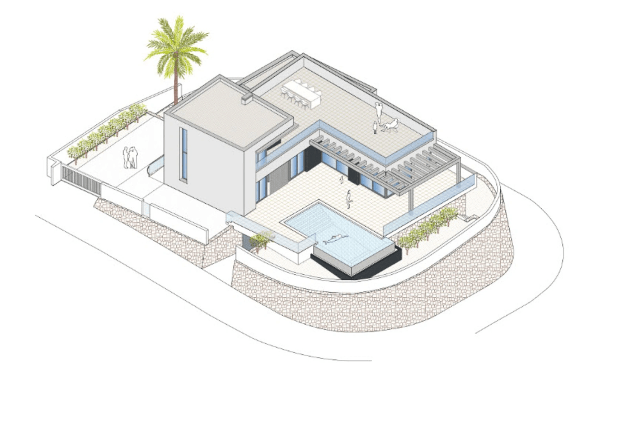 Chalet/Villa en venta en Moraira