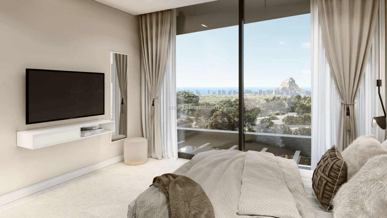 Villas de lujo de nueva construcción con vistas al mar