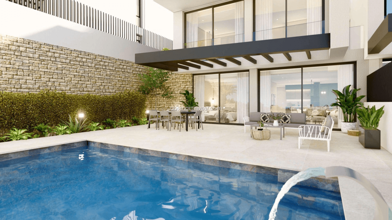 Villas de lujo de nueva construcción con vistas al mar