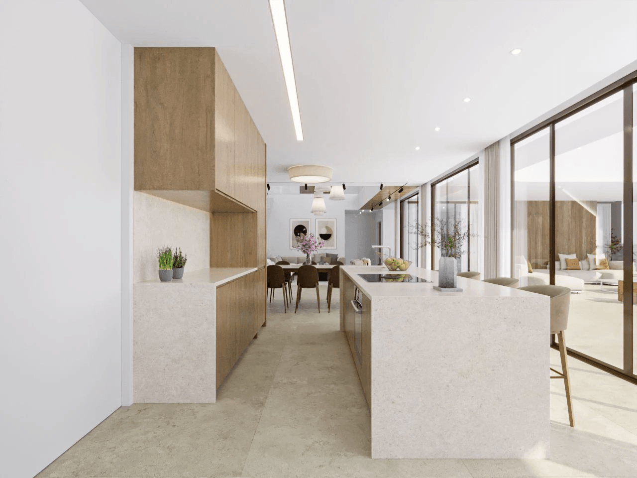 Proyecto con licencia. Nuevo proyecto de villa moderna en Denia