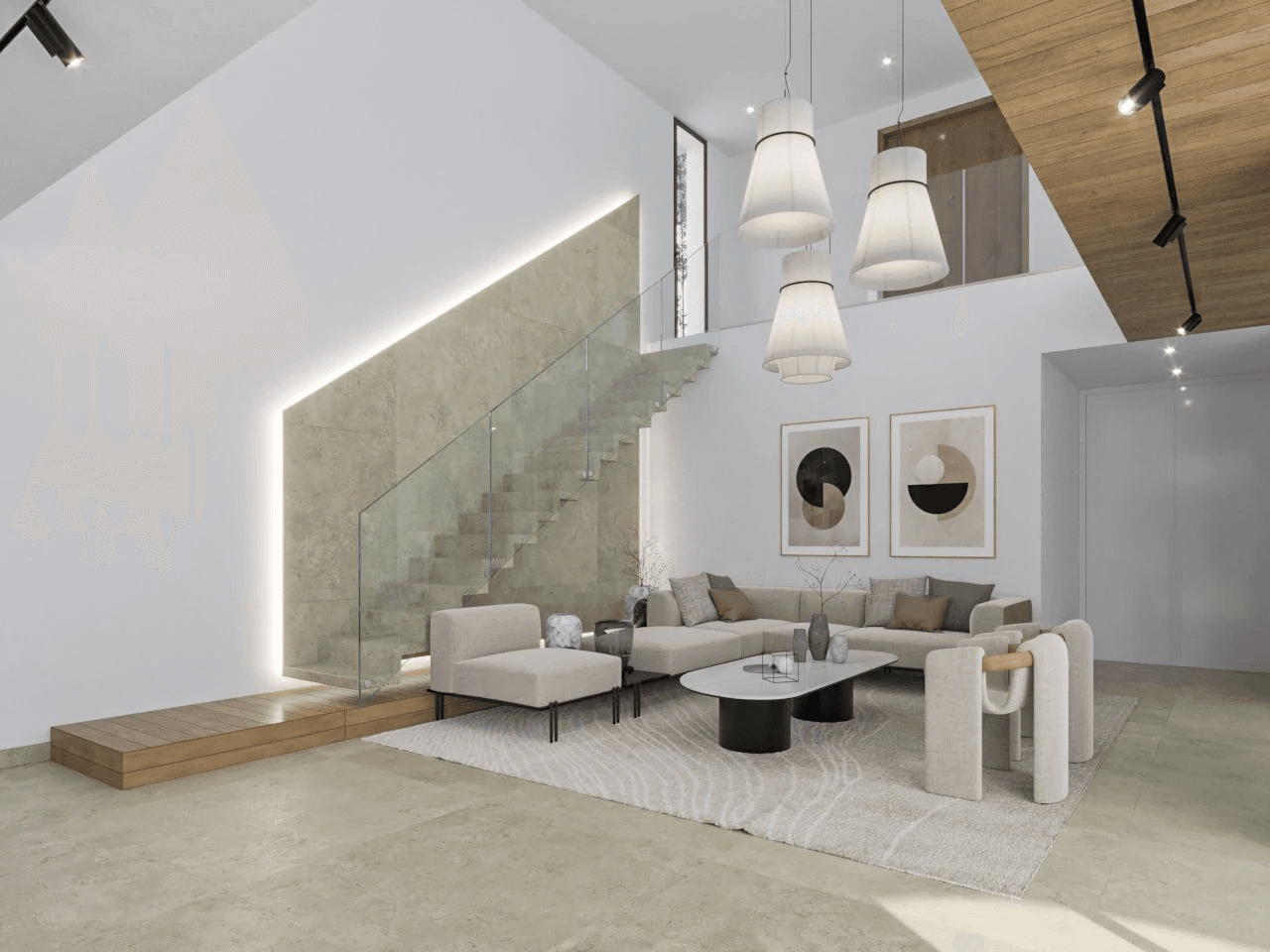 Proyecto con licencia. Nuevo proyecto de villa moderna en Denia